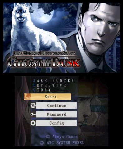 Jake Hunter Detective Story: Ghost of the Dusk  title screen image #1 