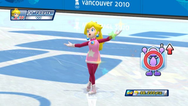 Mario & Sonic at the Olympic Winter Games in-game screen image #2 