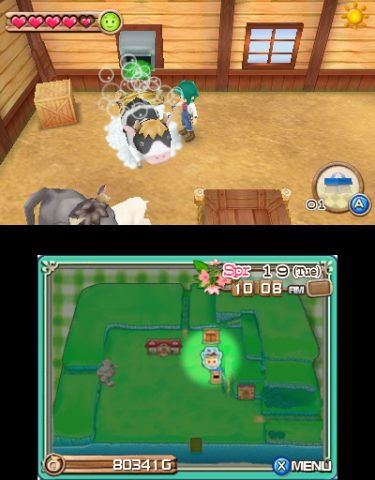 Harvest Moon: A New Beginning  in-game screen image #1 