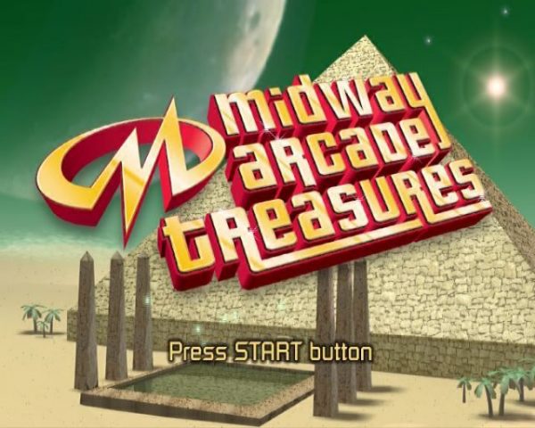 Midway Arcade Treasures  title screen image #1 