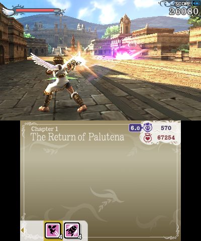 Kid Icarus: Uprising in-game screen image #3 
