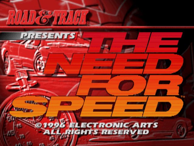 Road & Track Presents: The Need for Speed  title screen image #1 