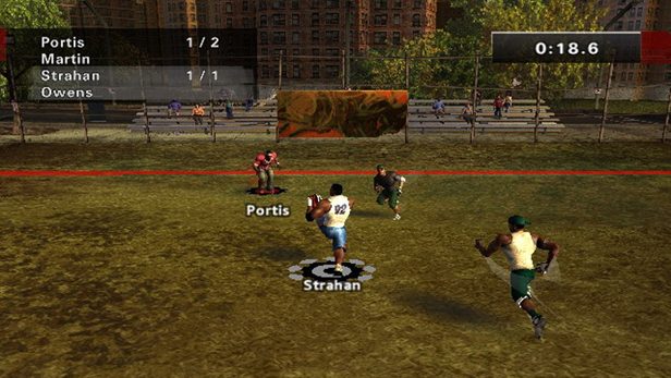 NFL Street 2 in-game screen image #1 